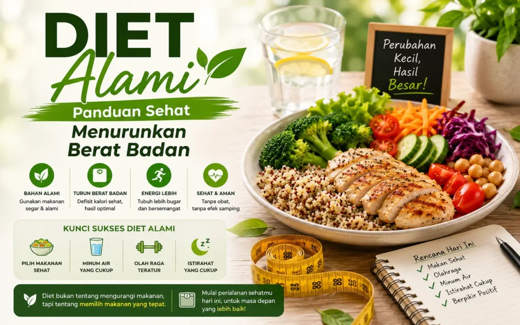 Diet Alami Panduan Sehat Menurunkan Berat Badan